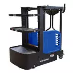 Blue Giant Big E-Step order picker forklift.