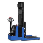 Blue Giant BGS-25 powered walkie reach stacker.