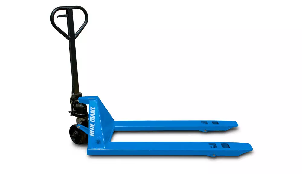 Blue Giant FPT-55 Manual Pallet Truck | Fairchild Equipment Blue Giant FPT-55 Manual Pallet Truck | Fairchild Equipment