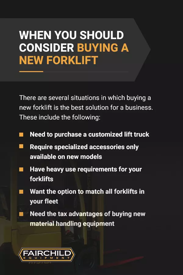 Buying Vs. Renting Forklifts | Fairchild Equipment