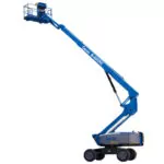 Genie S-60 DC Telescopic Boom Lift, partially extended.