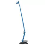 Genie S-80 J TraX telescopic boom lift, extended.