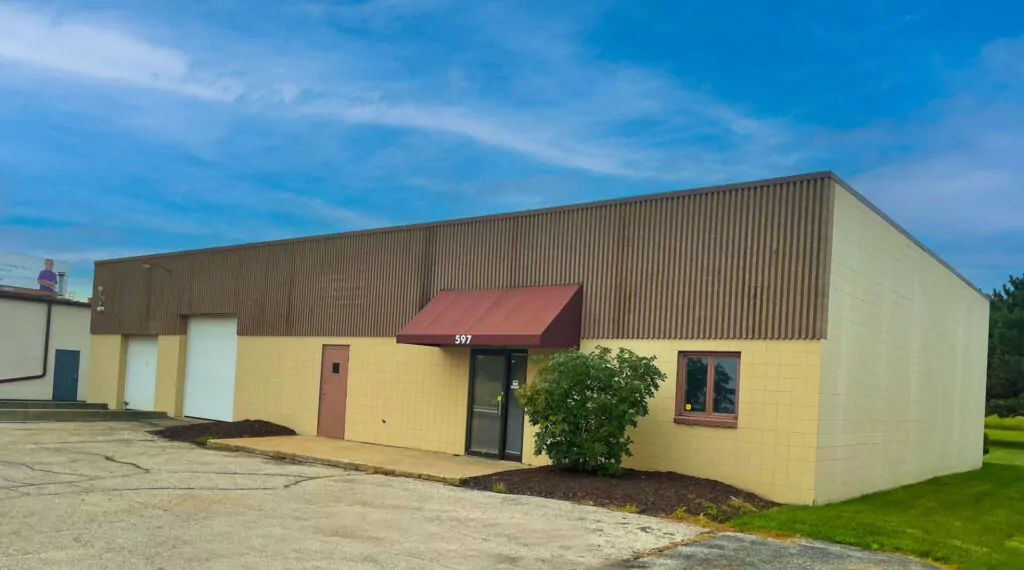 Fairchild Equipment building in Rockford, Illinois.