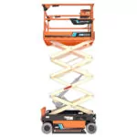 JLG AE1932 elevated electric scissor lift.