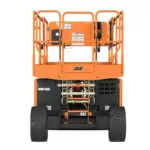 Side of JLG ERT2669 electric scissor lift.
