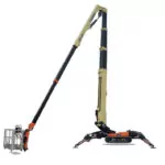 JLG X1000AJ compact crawler boom lift.