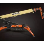 JLG X660SJ compact crawler boom lift.