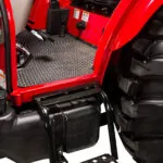 Mahindra 2645 Shuttle tractor step zone.