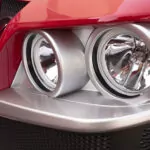 Mahindra MAX 26 XLT HST tractor headlight.