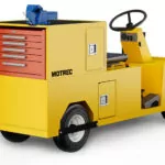 Back of Motrec MX-250 maintenance truck, showing toolbox.
