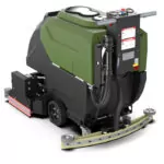 Kodiak K16 cylindrical walk-behind scrubber operator area.