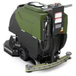Kodiak K19 disk walk-behind scrubber operator area.