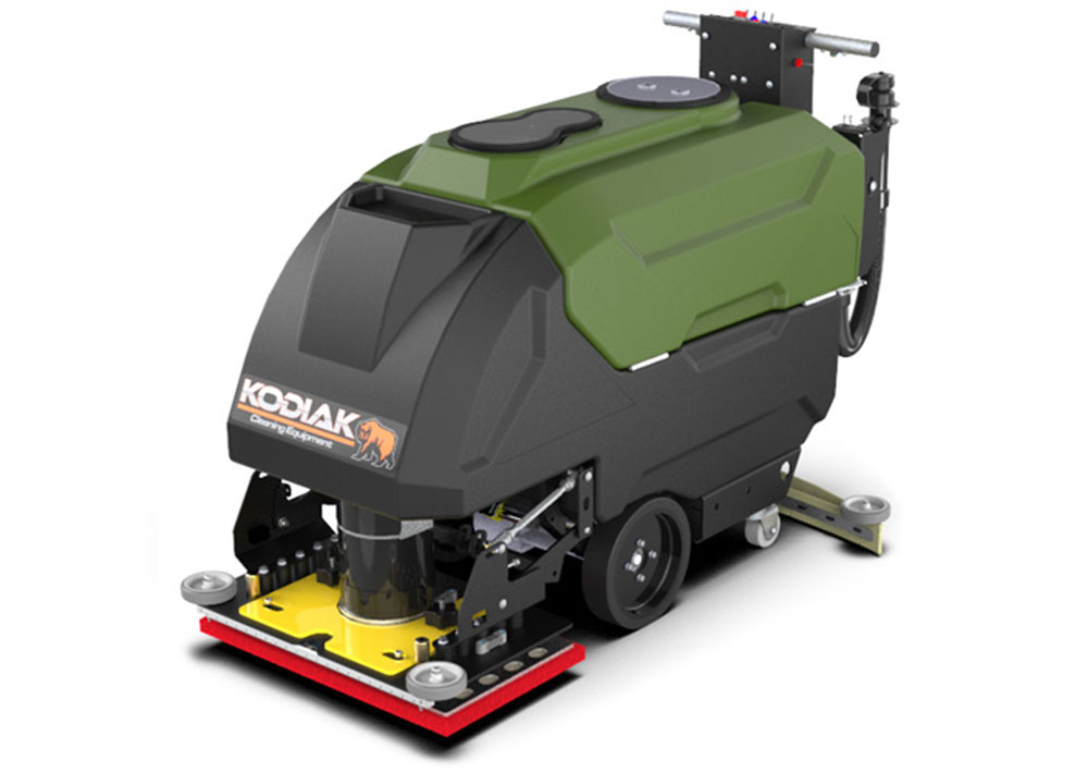 Kodiak K25 orbital walk-behind professional cleaning floor scrubber.