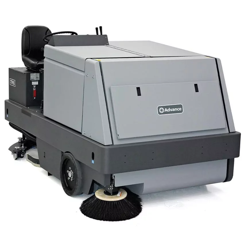 Advance 7765 Sweeper Scrubber for Sale.