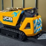 JCB HTD-5E dumpster indoors.