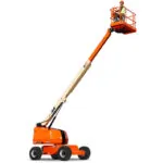 JLG 400S HC3 telescopic boom lift.