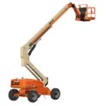 JLG EC600SJP telescopic boom lift.