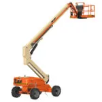 JLG H600SJ hybrid telescopic boom lift.