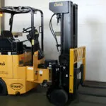 Bendi B30AC forklift in garage.