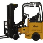 Bendi B30AC narrow aisle electric forklift.