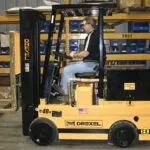 Drexel FL40AC-EX forklift in warehouse.