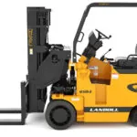 Side of Drexel SL120 multi-purpose forklift.
