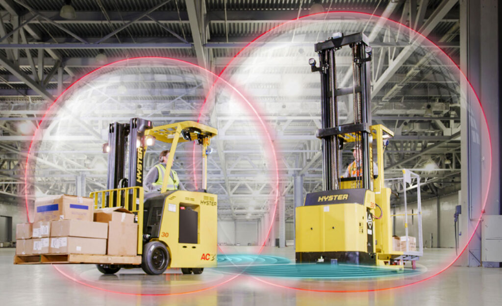 Hyster Reaction Operator Assist Technology.