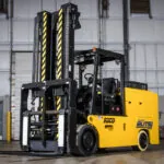 RICO AC Electric Pegasus counterbalanced forklift in warehouse.