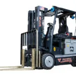 RICO EX AC sit-down counterbalance forklift.