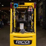 Back of RICO Hyster HSD-EX-AC-40 forklift.