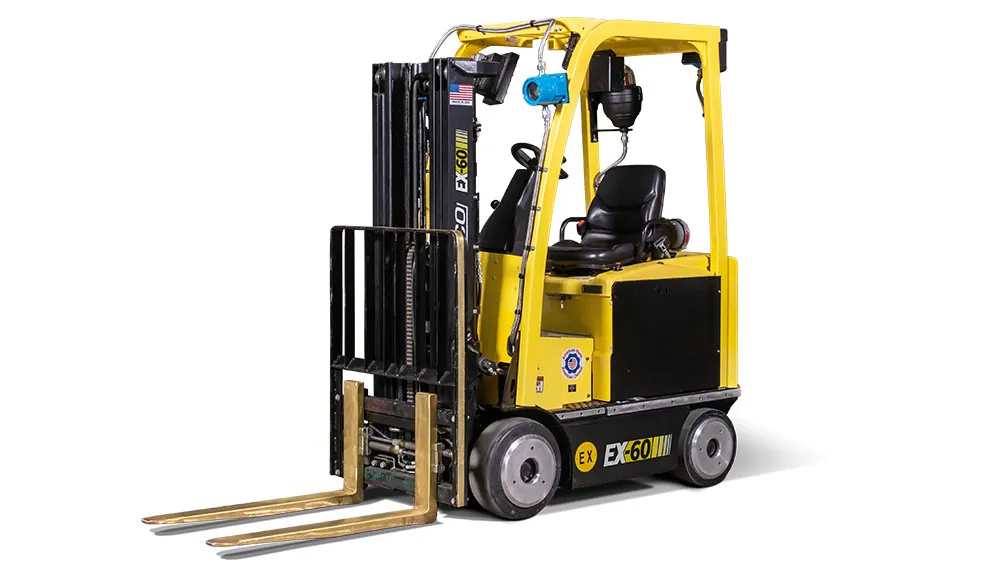 RICO Hyster HSD-EX-AC-60 sit down counterbalanced forklift.