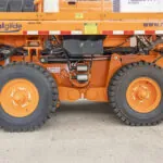 Rail King G7 mobile Railcar mover wheels.
