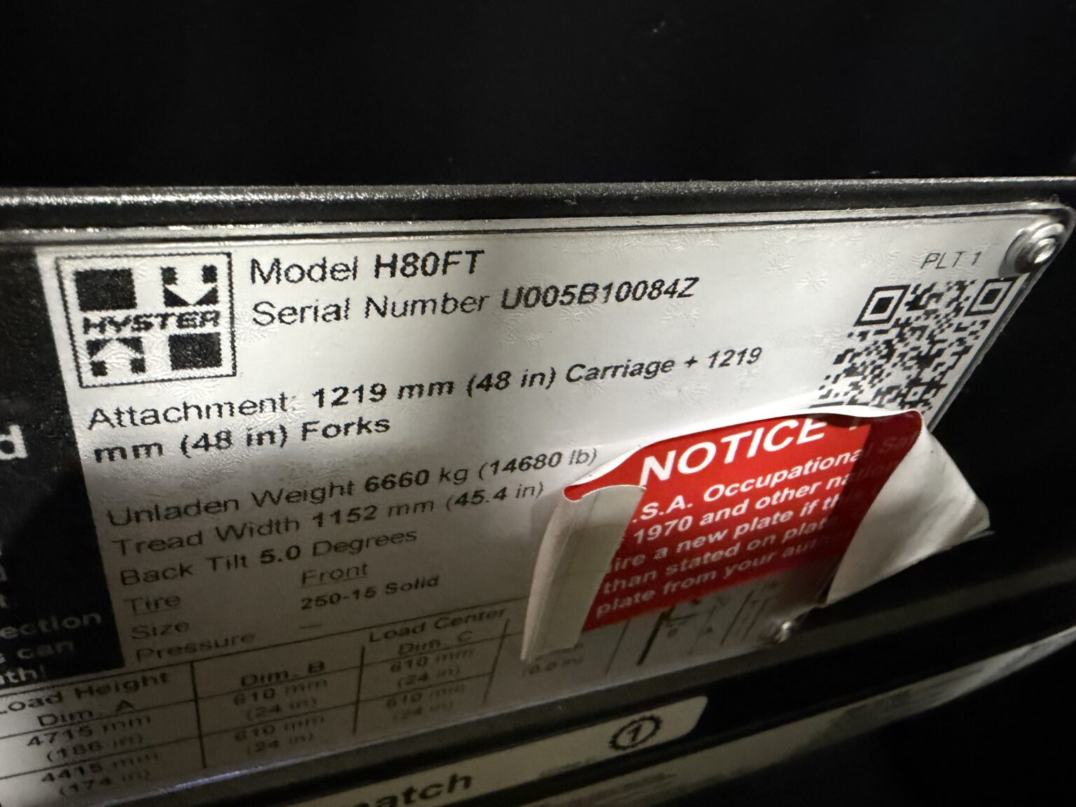 HYT88ページ Hyster H80FT | 4 in stock | Fairchild Equipment