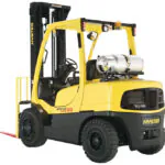 H80-H120FT IC Forklift truck with Pneumatic Tires.