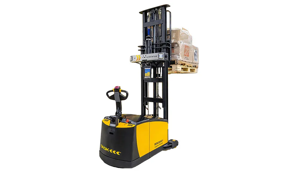 TASK Boa X-Ai autonomous legless stacker.
