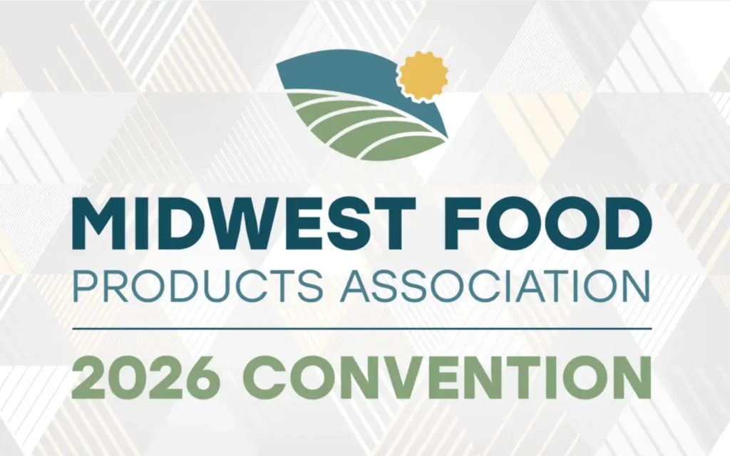 Midwest Food Products Association (MWFPA) 2026 Convention logo.
